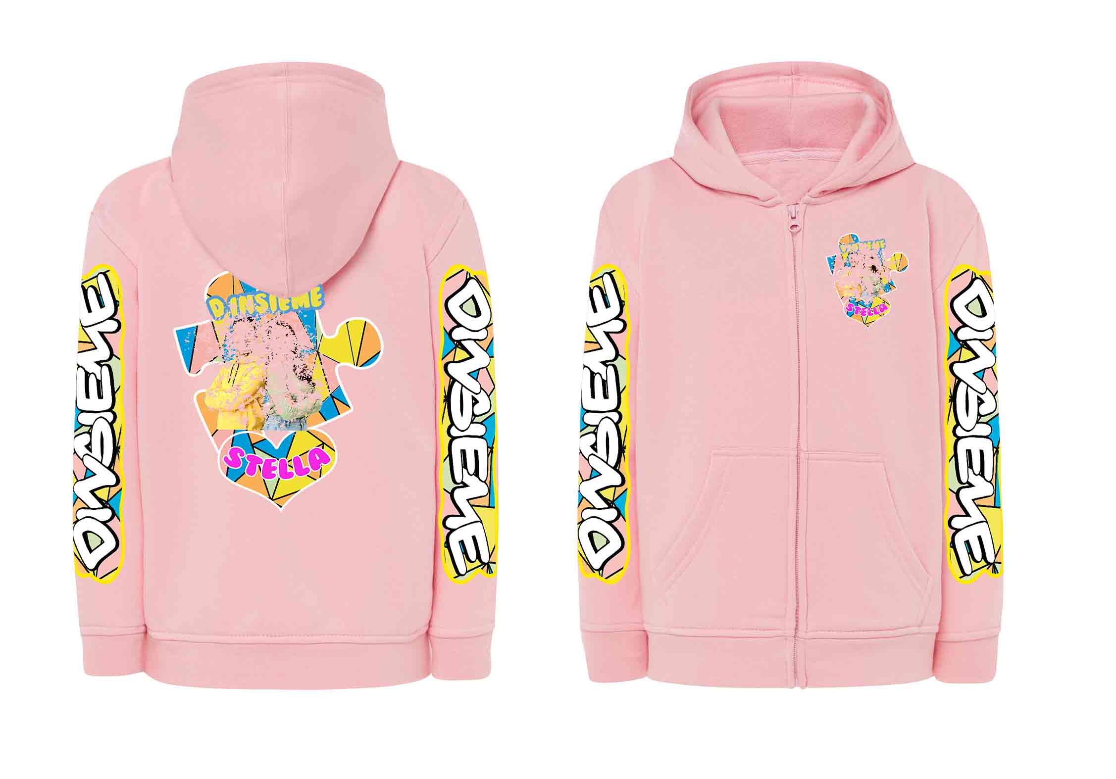 Dinsieme Felpa Zip Con Cappuccio PZ2