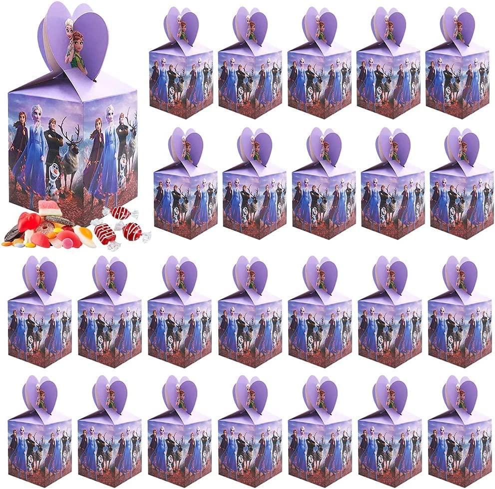 Elsa scatole da party per Regalini Festa Scatola di Caramelle per Feste,Compleanno,Bomboniere  ,Tema Personalizzabile!!! Festa di Compleanno Bambini – Malatigeniali