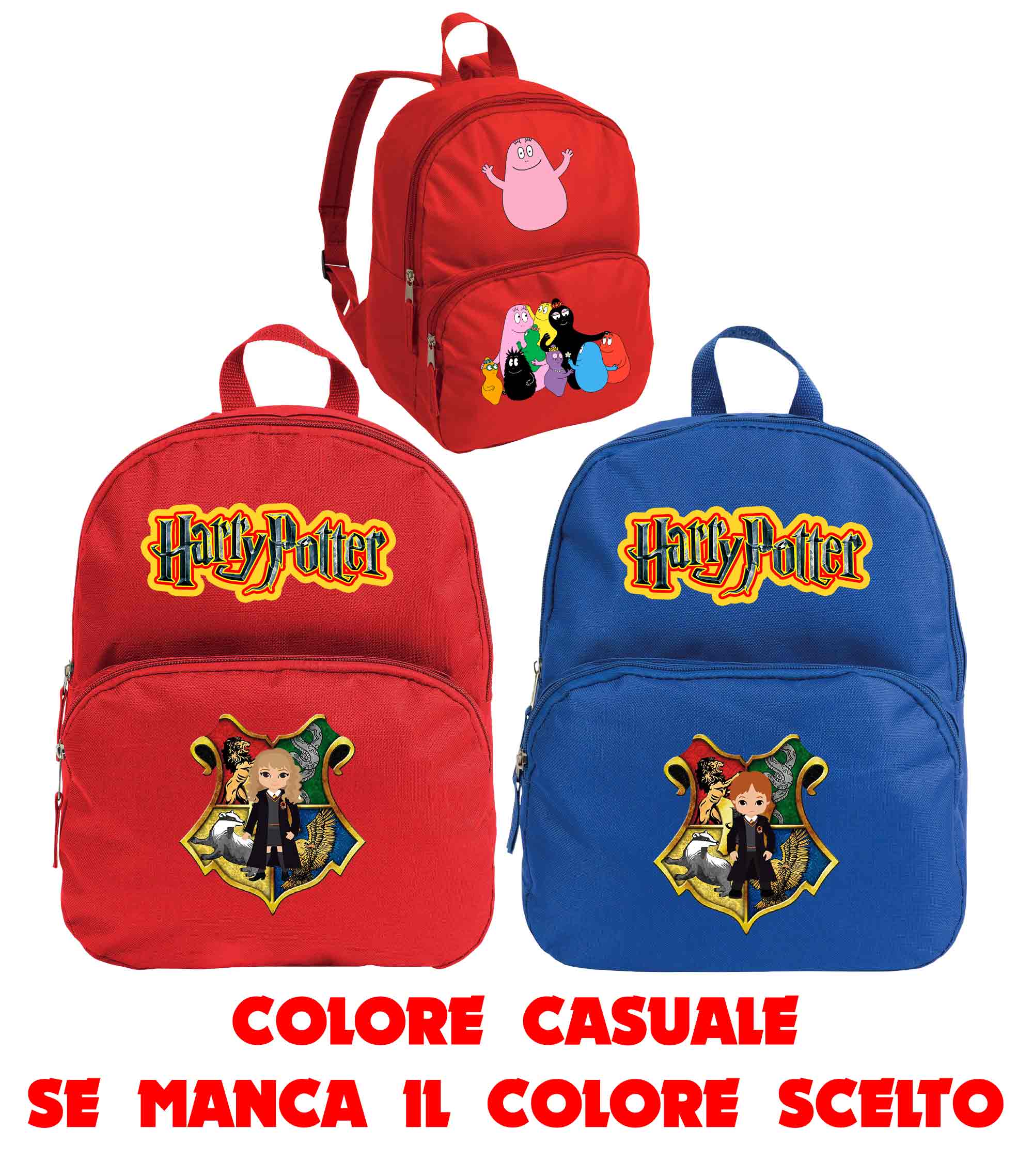 Harry Potter and friends Zaino asilo primino