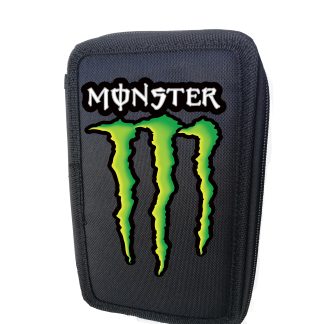 Monster Astuccio Scuola portacolori 3 cerniere zip a scelta COMPLETO 18 GIOTTO PENNARELLI