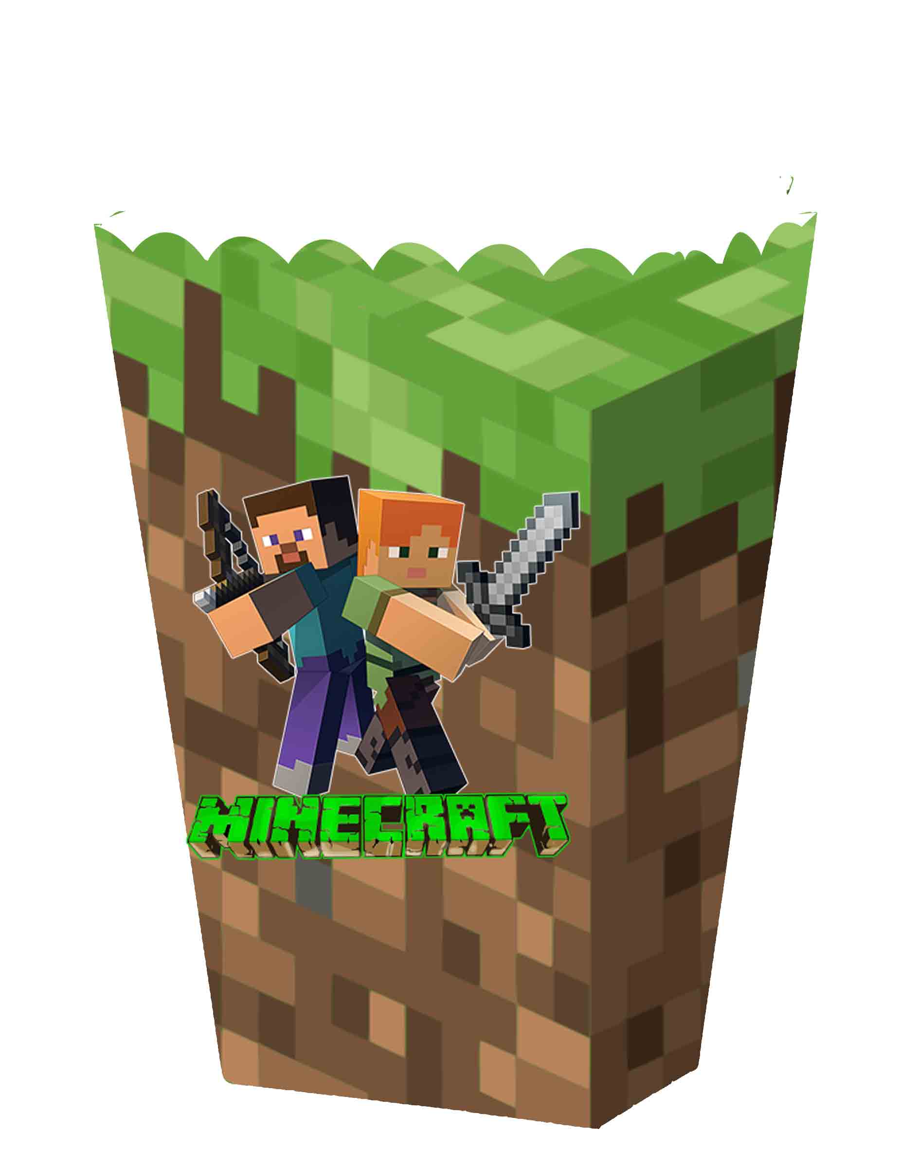 Patatine Minecraft offerta compleanno bambino