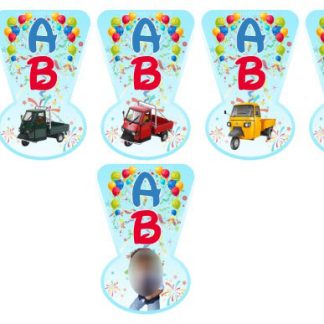 Apecar Festone Personalizzabile